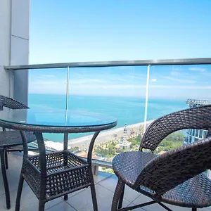 Apartment Sea To Sky Beachfront Studio With Stunning Sea Views In, Batumi